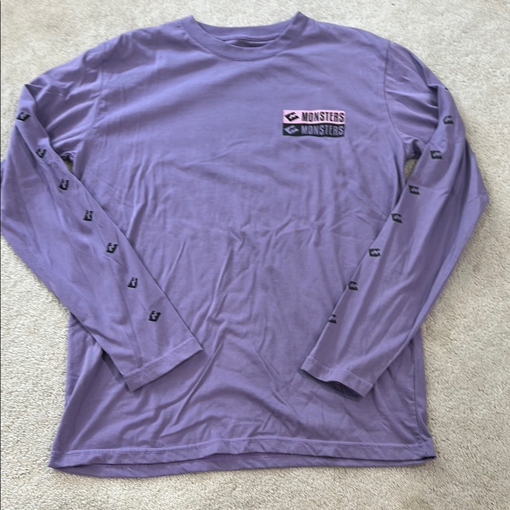 Monsters of Hip Hop Lavender Long Sleeve Tee